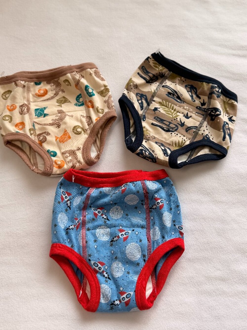 MooMoo Baby Training Underwear 3 Packs Absorbent Toddler Potty Training Pants 3T